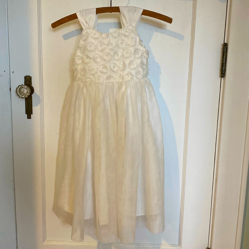 White dress, girls xs